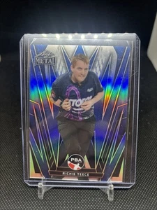 Richie Teece Leaf Metal PBA Bowling Card /25 - Picture 1 of 2