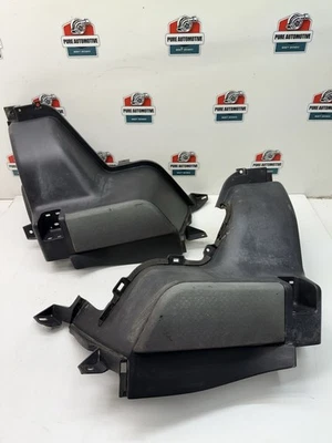 1990-1996 Nissan 300ZX 2+2 Rear Strut Tower Speaker Cover Pair Black OEM 621 - Image 1 of 4