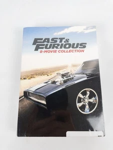 Fast & Furious: 8-Movie Collection Paul Walker Vin Diesel (DVD 2017 Widescreen) - Picture 1 of 5