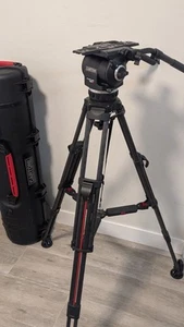 Cartoni Focus 22 Carbon Fiber SDS Tripod System w/ Hard Case & 4-Year Warranty - Picture 1 of 24