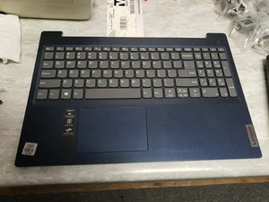 Lenovo IdeaPad 3-15IIL05-81WE COMPLETE Palmrest US Blue W/EXTRA SEE AD FREE SHIP - Picture 1 of 22
