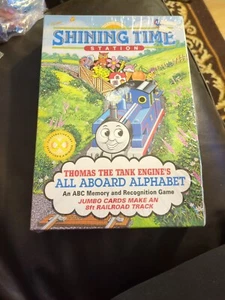Vintage Thomas All Aboard Alphabet Game Shining Time Station 1992 Brand New - Picture 1 of 3