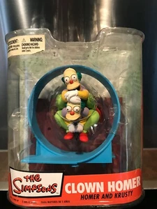 Mc FARLANE TOYS THE SIMPSONS CLOWN HOMER NEW BLISTER - Picture 1 of 2