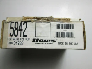 Vintage Haws Drinking Faucet Valve 5842 - Picture 1 of 3
