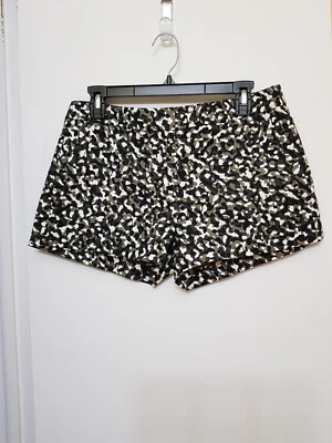 NUEVO Pantalones Cortos Michael Kors Camuflaje Mujeres Moda Estilo Cintura Media Algodón Talla 6P  Foto 1 de 3