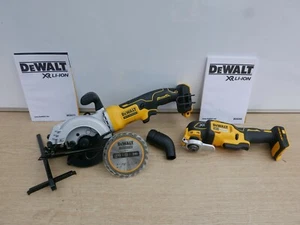 DeWalt DCS571 18V XR 115mm Compact Circ Saw + DCS355 Multi Tool Bare Units - Picture 1 of 6