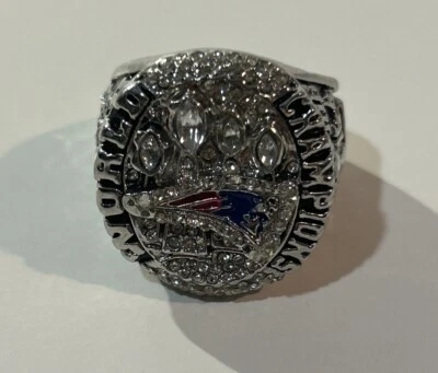 Anillo Brady 2014 New England Patriots Campeones del Mundo réplica Foto 1 de 4