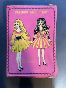 vtg 60s 70s FASHION DOLL CASE Travel Toys Designed For Barbie Francey Stacey - Picture 1 of 12