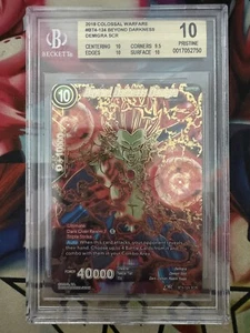 Dragon Ball Super TCG - Beyond Darkness Demigra SCR BT4-124 - BGS 10 Pristine - Picture 1 of 1