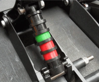 6 Stück/Set Sim Racing Dämpfer Tuning Kit für Fanatec CSL Elite Pedale - Bild 1 von 4