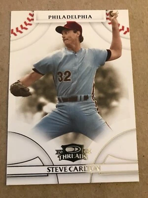 2008 Donruss Threads Steve Carlton #39 Phillies - Image 1 of 2