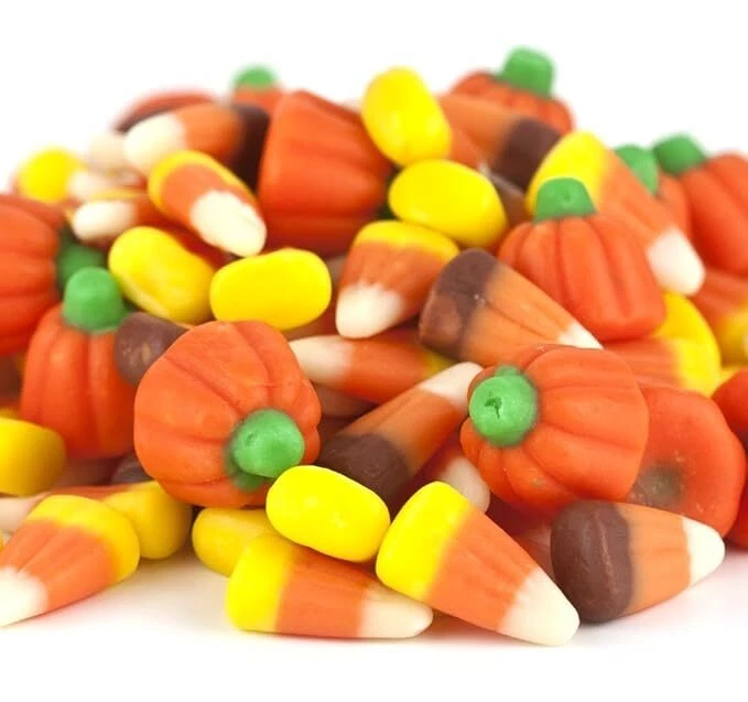 YANKEETRADERS® Candy Corn and Pumpkins (2 lbs. or 4 lbs.) * FREE SHIPPING - Image 1 of 2