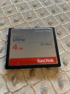 SanDisk Ultra Compact SD Card 4GB - Picture 1 of 1