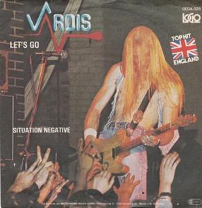 Vardis / Let's Go / Vinyl / METAL / HEAVY / Guitar / Logo / Germany - Imagen 1 de 2