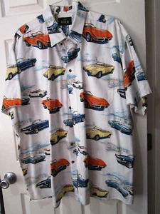 Redhead Mens Shirt Size 3X Classic Muscle Car Pocket Short Sleeve VGC - Picture 1 of 8