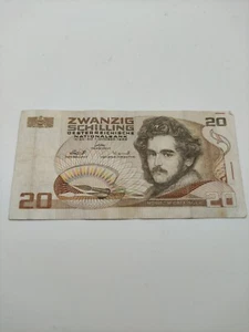 AUSTRIA - banconota da 20 SCHILLING 1986 - Imagen 1 de 6