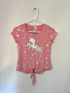 Pink Unicorn T-Shirt for girls - Picture 1 of 5
