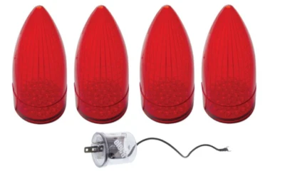 Juego de luces traseras LED rojas United Pacific 1959 Cadillac DeVille Eldorado Fleetwood Foto 1 de 4