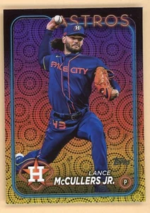 2024 Topps Serie 2 - Lancia McCullers Jr - Holiday Foil Parallel #588 - Astros - Foto 1 di 2