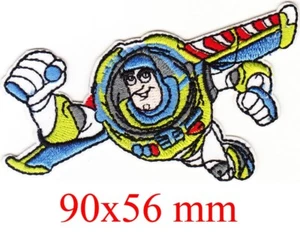 90x56mm toy space ranger anime iron-on patch badge logo classic emblem - Picture 1 of 3