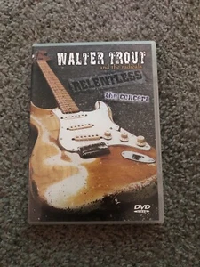 WALTER TROUT Relentless - Live Konzert DVD - Bluesgitarre getestet sauber schneller Versand - Bild 1 von 5