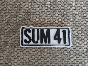 Sum 41 Logo Küchenmagnet Rock and Roll Memorabilia Punk - Bild 1 von 6