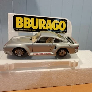 1/24 Bburago - Porsche 959 Turbo Diecast Model # 0163 - Picture 1 of 10