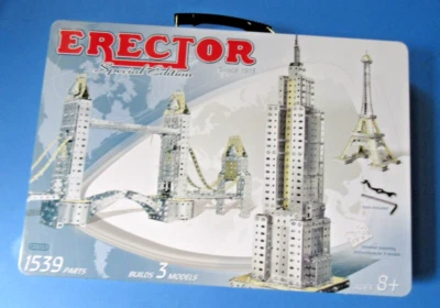 Erector Special Edition 1539 Parts #0509 Metal Carrying Case New - Image 1 of 4