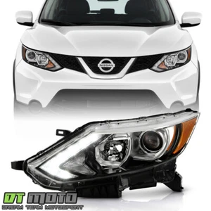 For 2017-2019 Nissan Rogue Sport Halogen LED DRL Projector Headlight - Driver - Picture 1 of 9