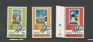 SEYCHELLES OPT SPECIMEN 1979 ROWLAND HILL SCOTT #'s 434 TO 436 MNH FREE SHIPPING - Picture 1 of 1