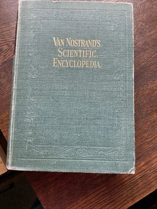Van Nostrand's Scientific Encyclopedia 1947 Vintage Book 2nd Edition - Bild 1 von 6