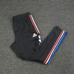 Adidas Hose Herren XL schwarz AEROREADY Track Jogginghose rot weiß blau Streifen Logo - Bild 1 von 10