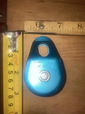 Dispositivo de polea de cuerda Stubai Austria equipo de escalada de rescate de grietas - de colección años 80 Foto 1 de 4