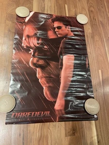Daredevil Movie Poster 2002 Marvel Comics Murdock Ben Affleck 22x34 *Brand New - Foto 1 di 4