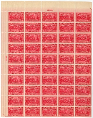 Scott #644 Saratoga General Burgoyne Sheet of 100 Stamps - MNH P#19106 - Image 1 of 3