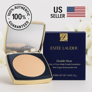 ESTEE LAUDER DOUBLE WEAR STAY IN PLACE MATTE POWDER FOUNDATION  CHOOSE SHADE NIB - Picture 1 of 7