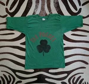 Rare Vintage 80s The Pogues Shirt Tour Nobody Ever Tells Me Anything Irish Punk Med - Bild 1 von 8