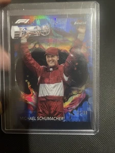 Topps Finest Formula 1 2024 raro Michael Schumacher #298/99 - Imagen 1 de 4