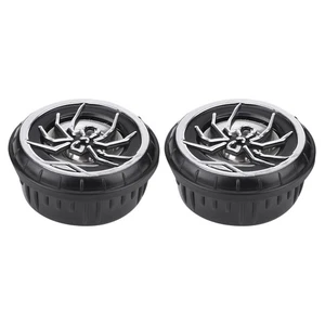 ༝2Pcs Creative Car Spider Super Power Loud Audio Speaker Tweeter Loudspeaker - Picture 1 of 8