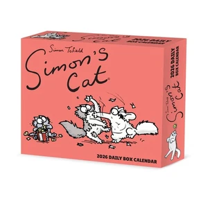 Simon's Cat 2026 5.4" x 6.2" Box Calendar - Picture 1 of 6