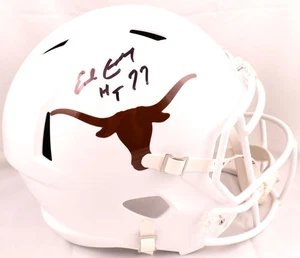 Casco de velocidad F/S firmado por Earl Campbell Texas Longhorns con HT 77- Beckett con holograma - Imagen 1 de 12