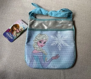 Neu Mädchen Disney Frozen Elsa Pailletten Handtasche - Bild 1 von 2