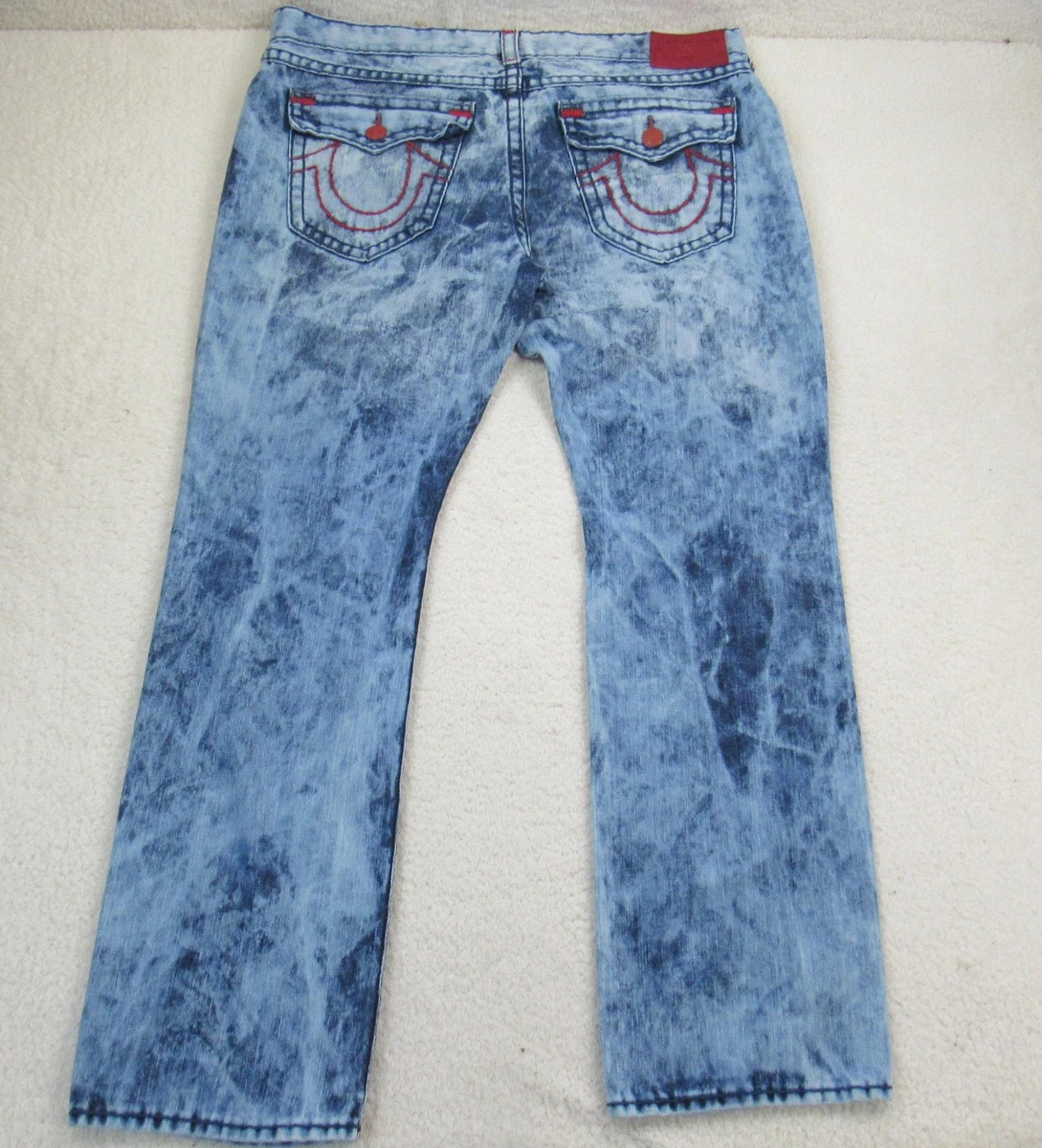 Red True Religion 33 Inch Inseam Jeans for Men for sale | eBay