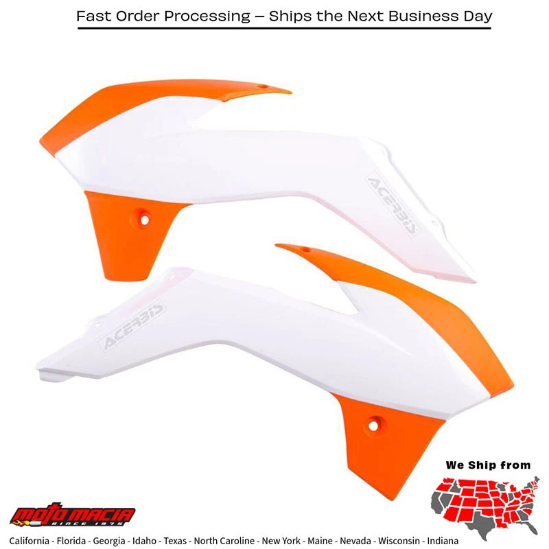 CUBIERTAS RADIADOR ORIGINALES KTM 85 SX (17/14) 2013-2017 KTM 85 SX (19/16) Foto 1 de 1