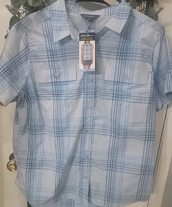 NEW Eddie Bauer Women's Short Sleeve UPF 50+ Adventure Top Size Large - Picture 1 of 4