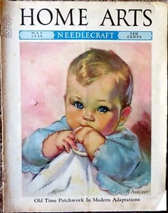 HOME ARTS Needcraft Magazine - May 1936 Issue - oversized - Picture 1 of 2