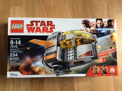 New Lego Star Wars Resistance Transport Pod Set 75176 in Sealed Damaged Box - Image 1 of 2