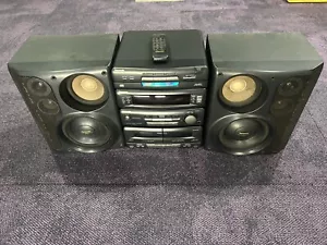 Panasonic SC-CH73 Bookshelf Stereo System Multi CD/Radio/Cassette - Picture 1 of 6