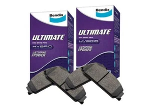 Bendix Brake Pad FT & RR ULT For Ford Fairlane 96-99 4.9 V8 DB1108-DB1086ULT - Picture 1 of 1