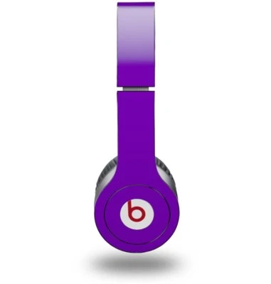 Skin for Beats Solo HD Headphones Solids Collection Purple by WraptorSkinz - Image 1 of 4